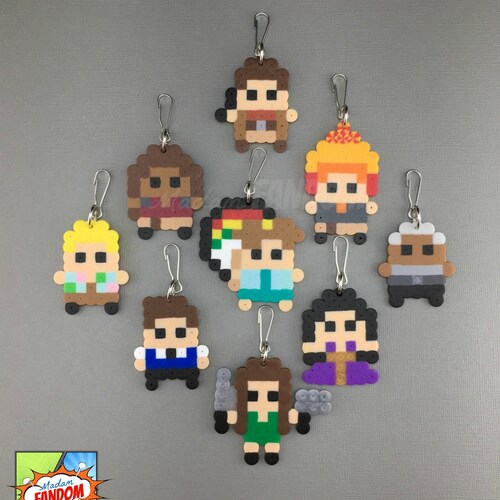 Firefly Party Favors Zipper Pulls Charms - Firefly Serenity - Nerd Wedding Favors