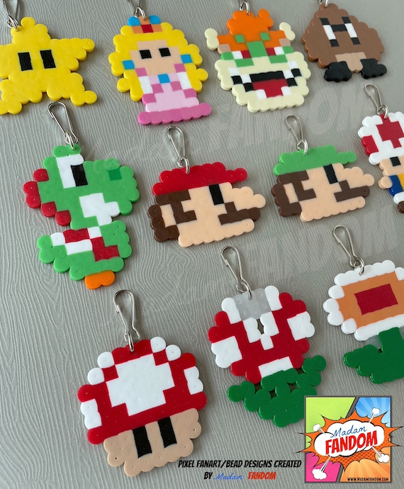 Mario Straw Charms – custombyjennb