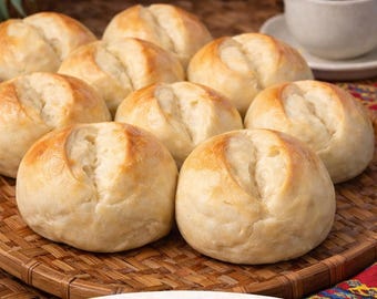 Pan Monay Filipino: Panecillos suaves y ligeramente dulces