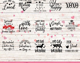 Valentines Day, Valentines Day SVG, Valentines Day PNG, T-Shirt SVG, Cut File, Valentine, Valentines days svg