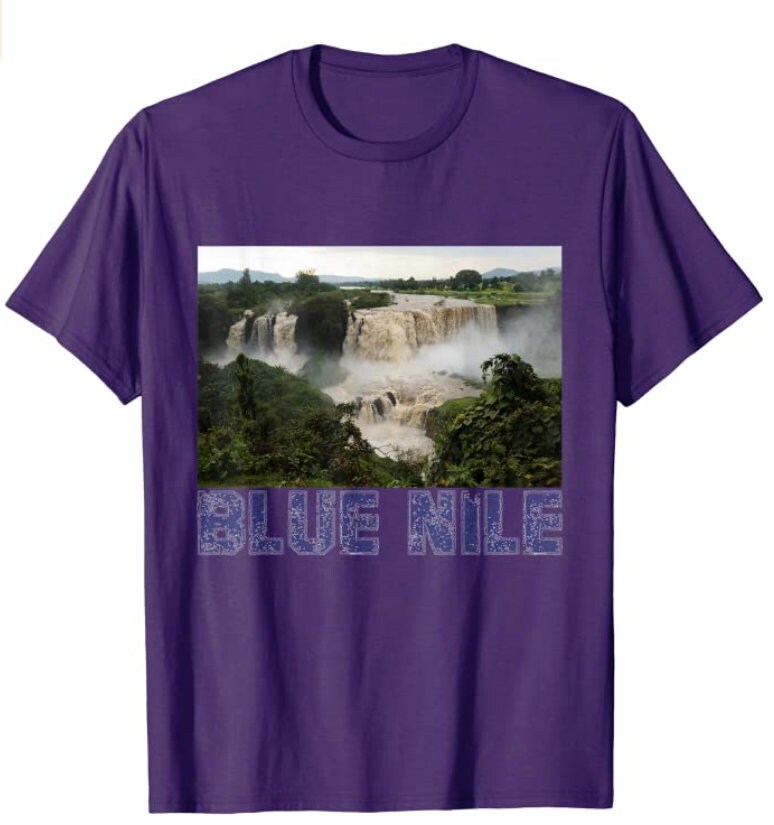 The Blue Nile T-shirt - Etsy