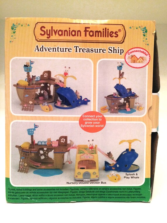 sylvanian families treasure ship