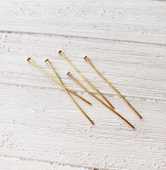 Wholesale Gold Silver Head//Eye//Ball Pins Jewelr Findings 100pcs 10 Sizes to Pick