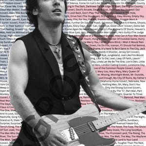 Bruce Springsteen poster