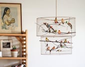 Double Birdcage Pendant Light Chandelier