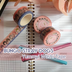 Washi Tape - Bungo Stray Dogs  - Yummy!