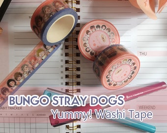 Washi Tape - Bungo Stray Dogs  - Yummy!