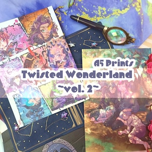 Prints - A5 - Twisted Wonderland  vol. 2- OverBlots & Diasomnia Family