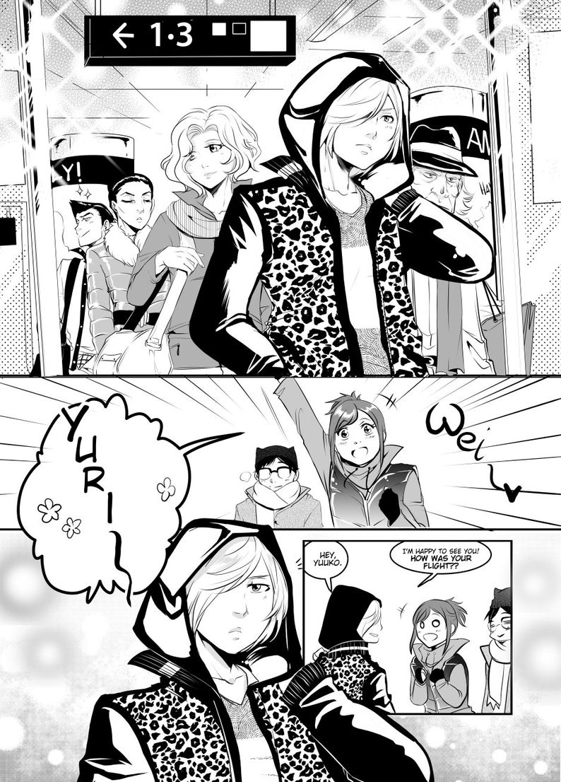 Doujinshi - Yuri on Ice - Otayuri fanbok - Kärleksterapi 2 bild 3