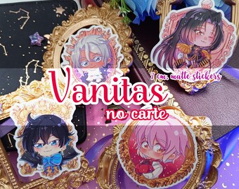 Pegatinas - Vanitas no Carte - Marco dorado