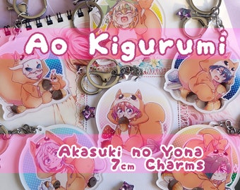 Akatsuki no Yona Charms – Pukyuu Kigurumi Chibi Keychains