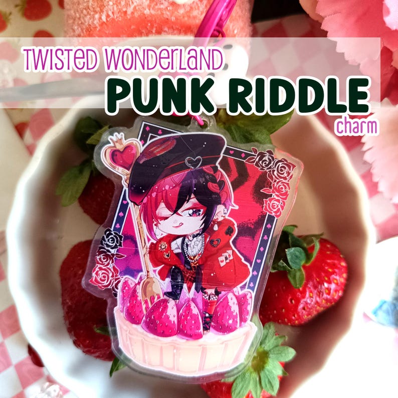Charms - Twisted Wonderland - Punk Riddle - Etsy