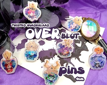 Twisted Wonderland OVERBLOT CHIBIS - Acryl Anstecker