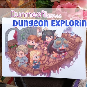 A5 Prints- Dunmeshi - Dungeon Explorin&#39;