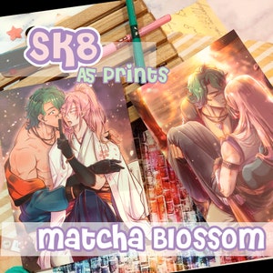 Stampe - A5 - Sk8 - Matcha Blossom