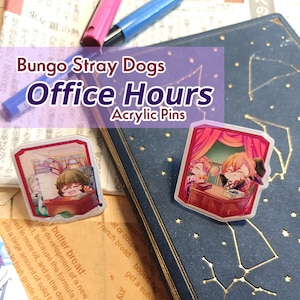 Acryl Pins -Bungo Stray Dogs - Bürozeiten