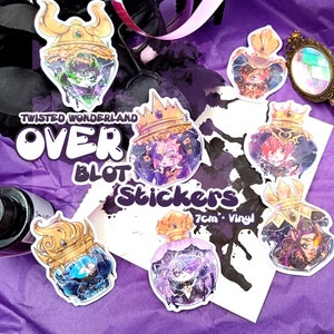 Twisted Wonderland OVERBLOT CHIBIS - Stickers