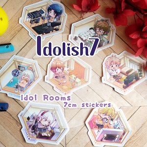 Stickers -Idolish7 - Chambres d&#39;idoles