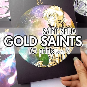 A5 Prints- Saint Seiya - Gold Saints vol.1