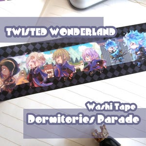 Twisted Wonderland Washi Tape - Slaapzalen Parade