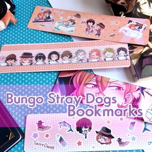 Marque-pages - Bungo Stray Dogs - Domestique et ramen à Yokohama