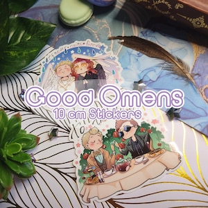 Good Omens- 10 cm Stickers