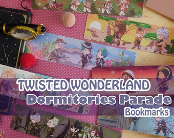 Bookmarks - Twisted Wonderland - Dormitories Parade