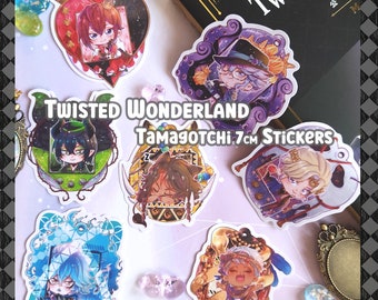 Twisted Wonderland - Tamagotchi! 7 cm matte Vinyl Stickers