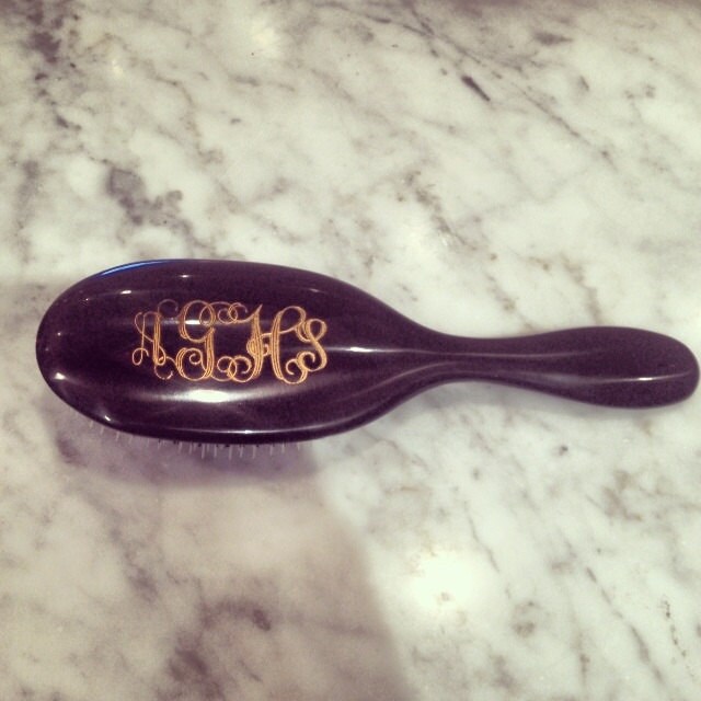 Engraved Mason Pearson Handy Boar & Nylon Hair Brush Etsy