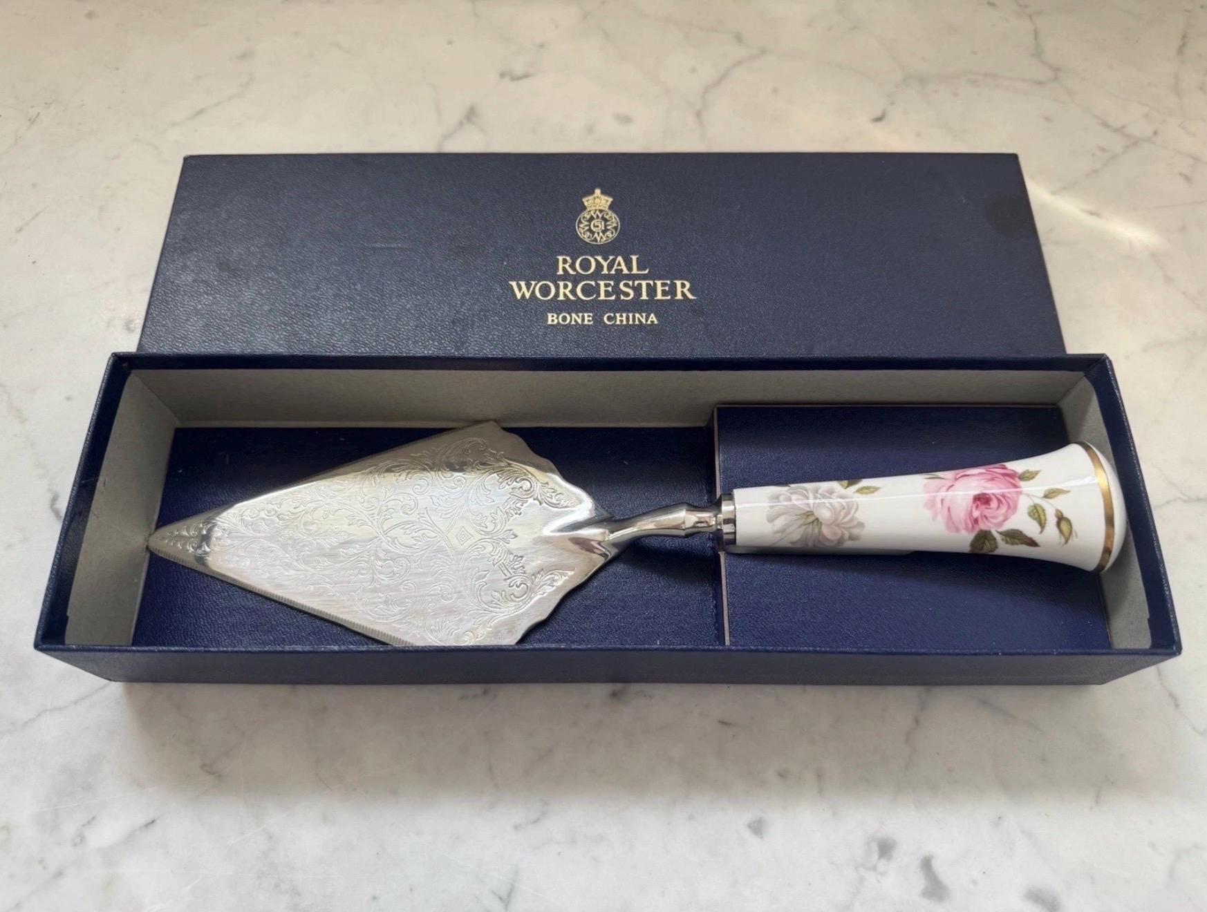 Royal Worcester Cake Knife - Etsy