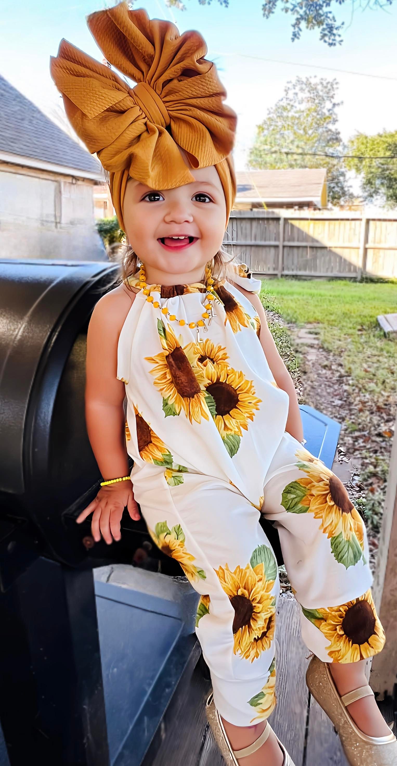Sunflower romper womens sale