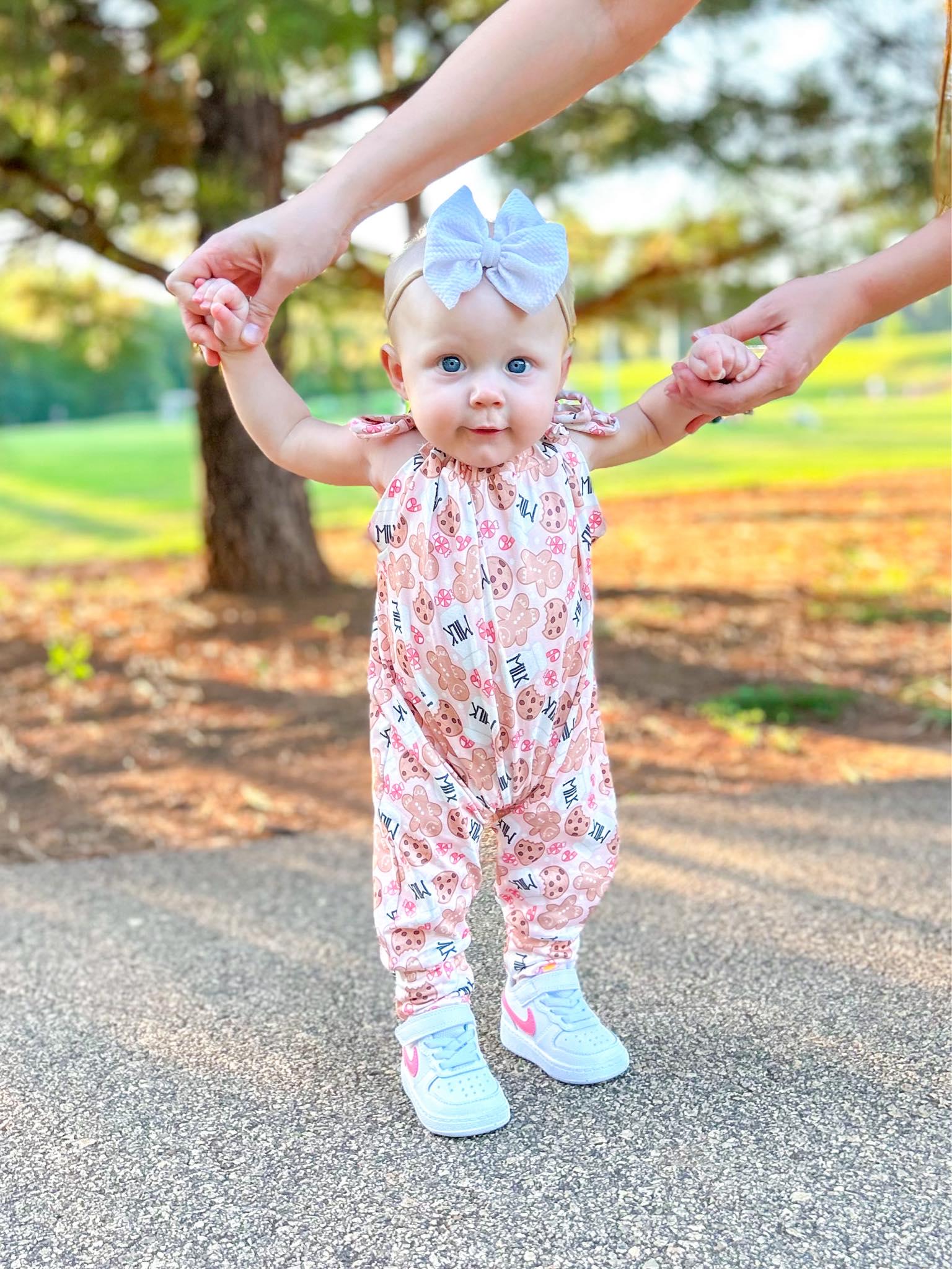 Baby christmas jumpsuit hotsell