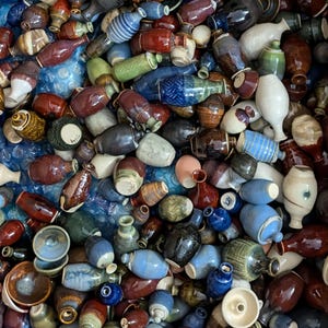Miniature Pottery Pot - Colorado Gag Gift - Handmade Wedding Favor
