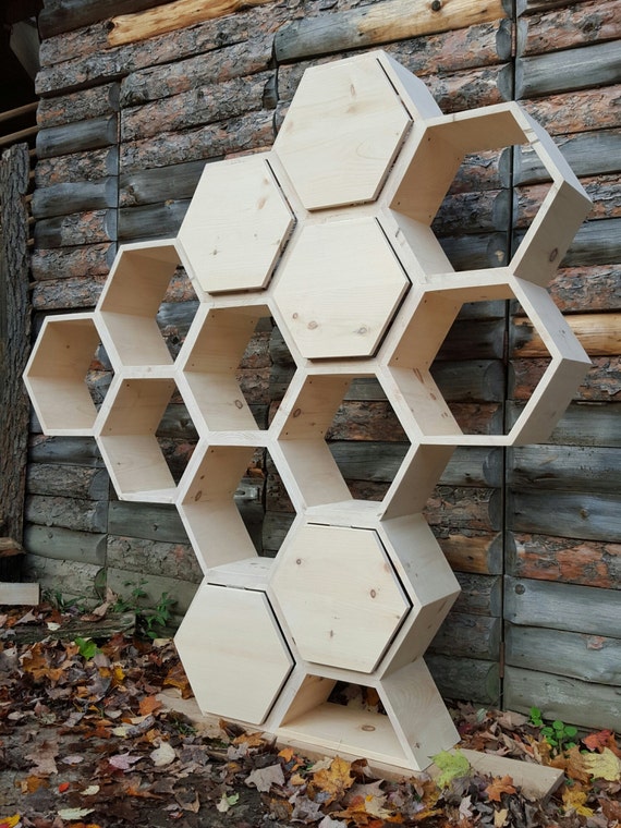 Honeycomb shelving unit online