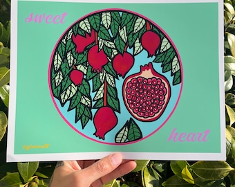 Pomegranate heart