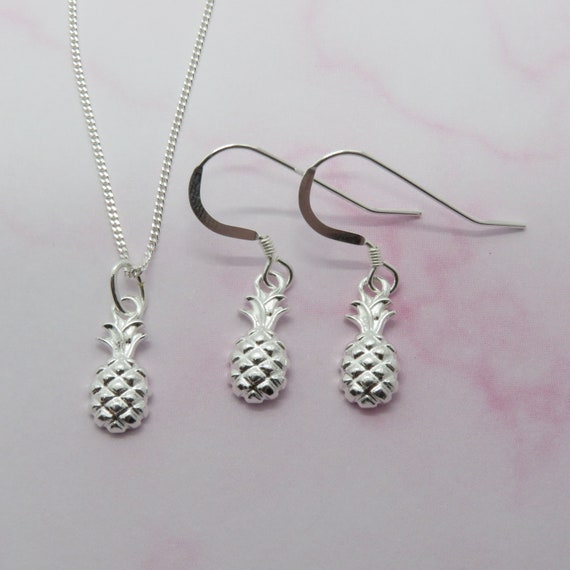 Pineapple hotsell jewelry set