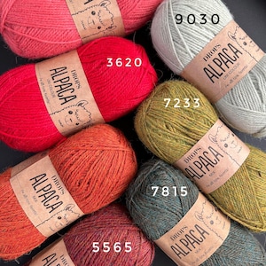 DROPS Alpaca Pure soft alpaca yarn 5ply sport alpaca yarn 50gr/167 m 1.8oz/548 inch Pure alpaka knitting yarn Drops design
