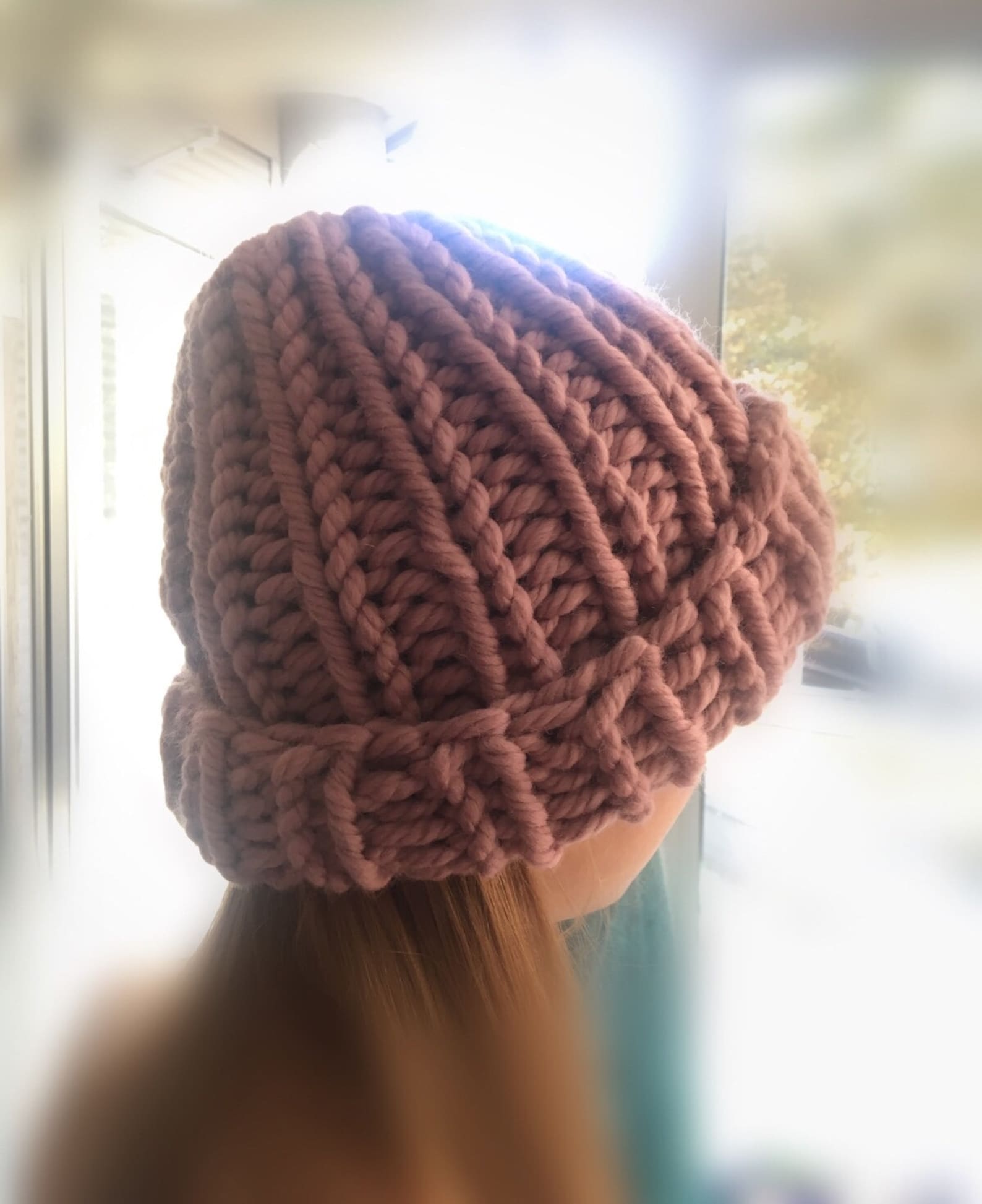 Super Chunky Knit Hat Helsinki Hat Giant Knitting Oversized Etsy