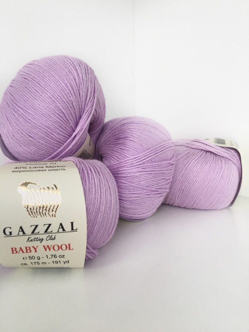 Download Lana Merino Wool Blend Yarn Gazzal Baby Wool Winter Crocheting Soft Baby Yarn Sweater Yarn Aran Knitting Yarn Baby Merino Yarn Paper Party Kids Craft Supplies Tools