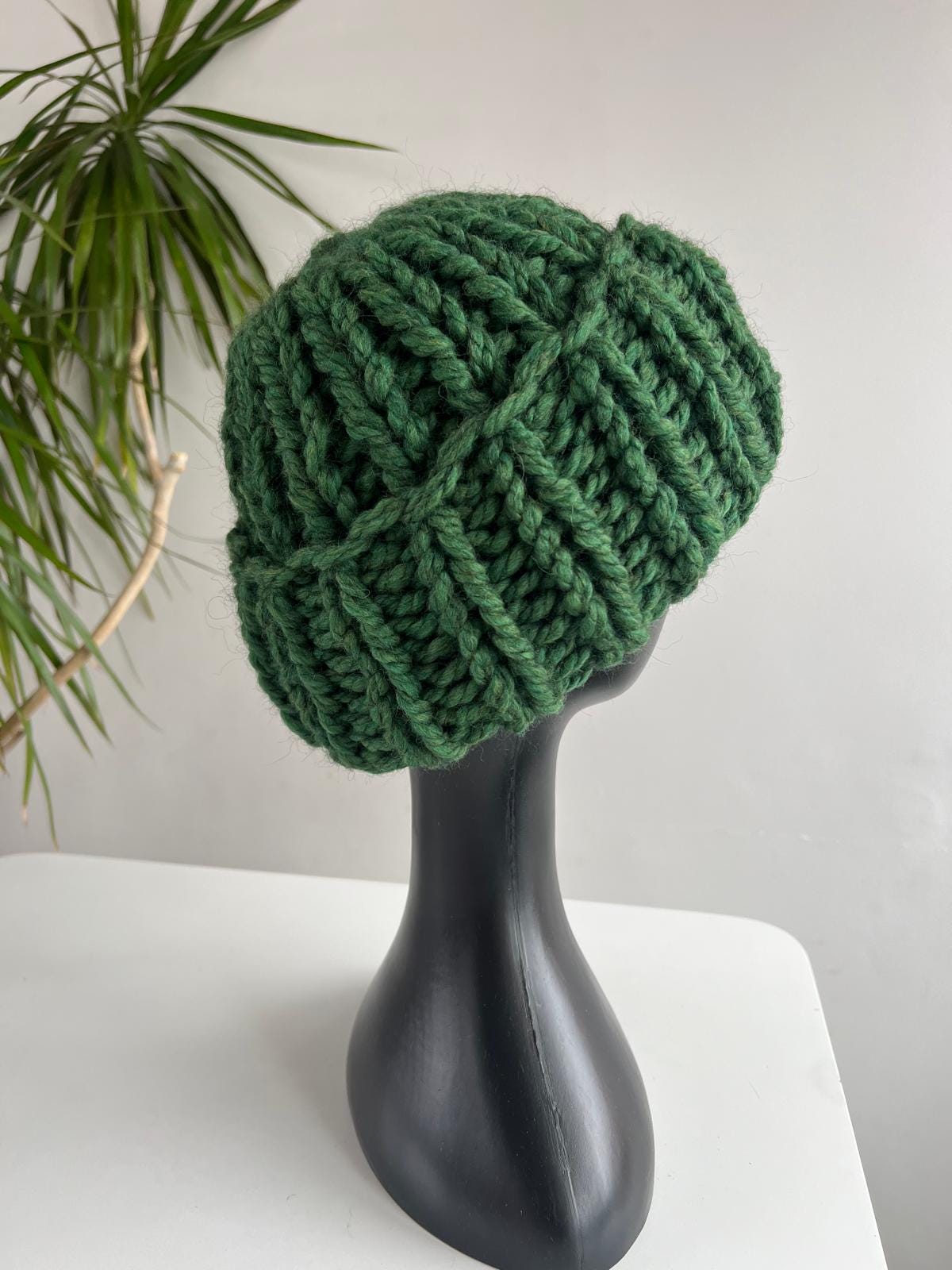 Super Chunky Knit Hat, Helsinki Hat, Giant Knitting, Oversized