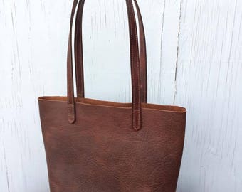 Country Leather Tote