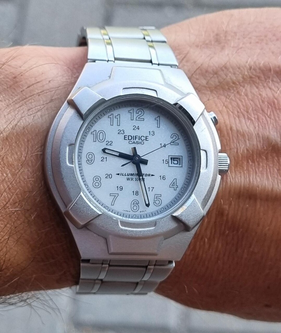 Genuine Vintage Casio Edifice MMW 100 Illuminator Men s Quartz Watch Etsy UK