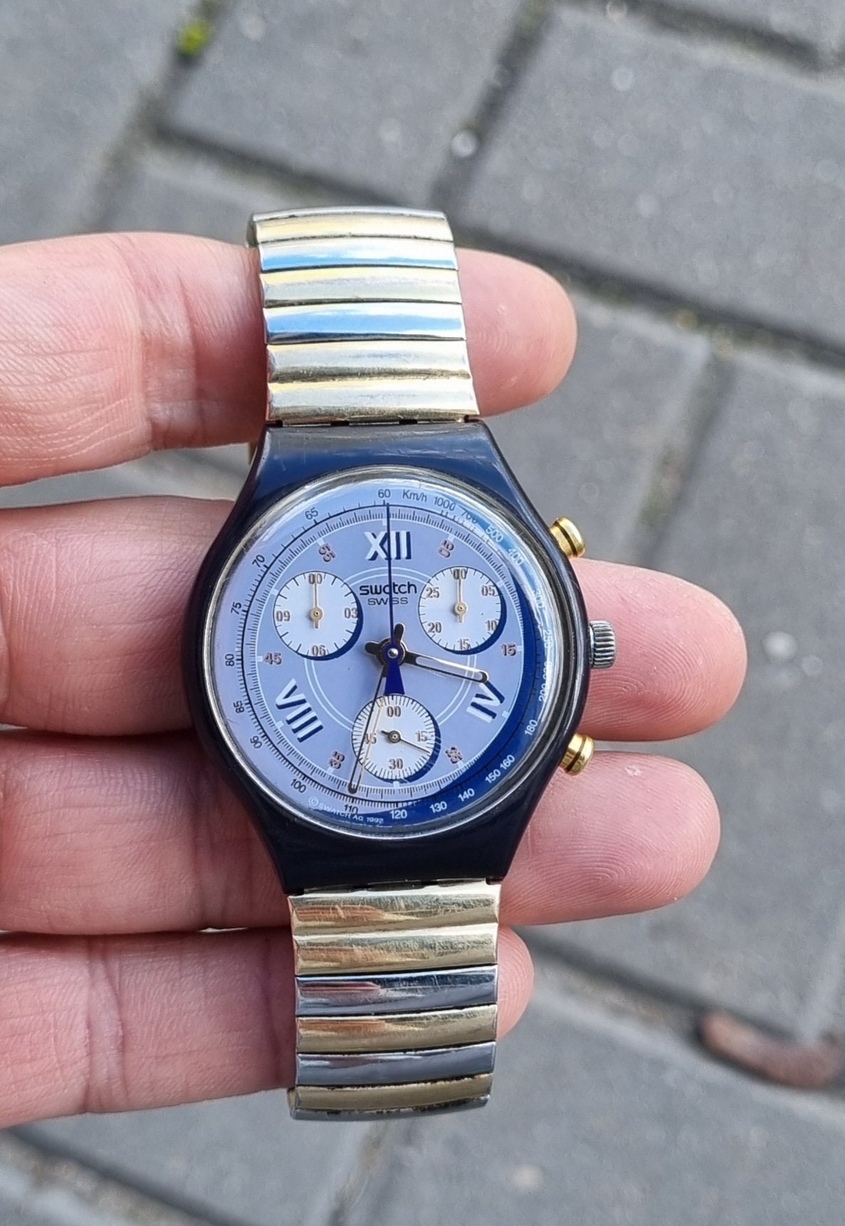 Genuine Vintage Swiss 1993 SWATCH Alabama SCN106 Men's Quartz
