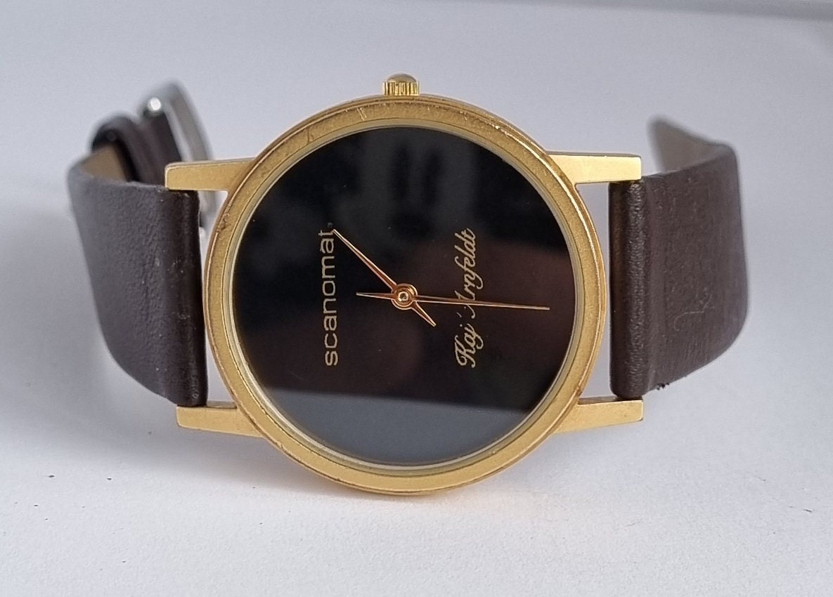 Vintage 1990 Danish Philippe Pechard Advertising SCANOMAT Women s Quartz Watch Etsy Sweden