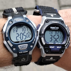 Set Of 2 TIMEX Ironman Triathlon Men&#39;s Digital Watches *