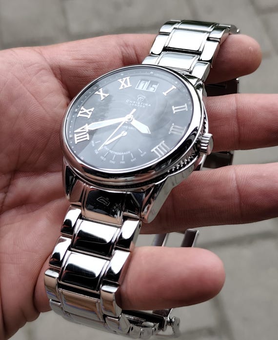 Rarer NOS 2012 Christina London S5101080 Men's Quartz Watch W 12