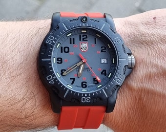 Echt Zwitsers 2012 Luminox Recon Grey Carbon 8800 heren quartzhorloge