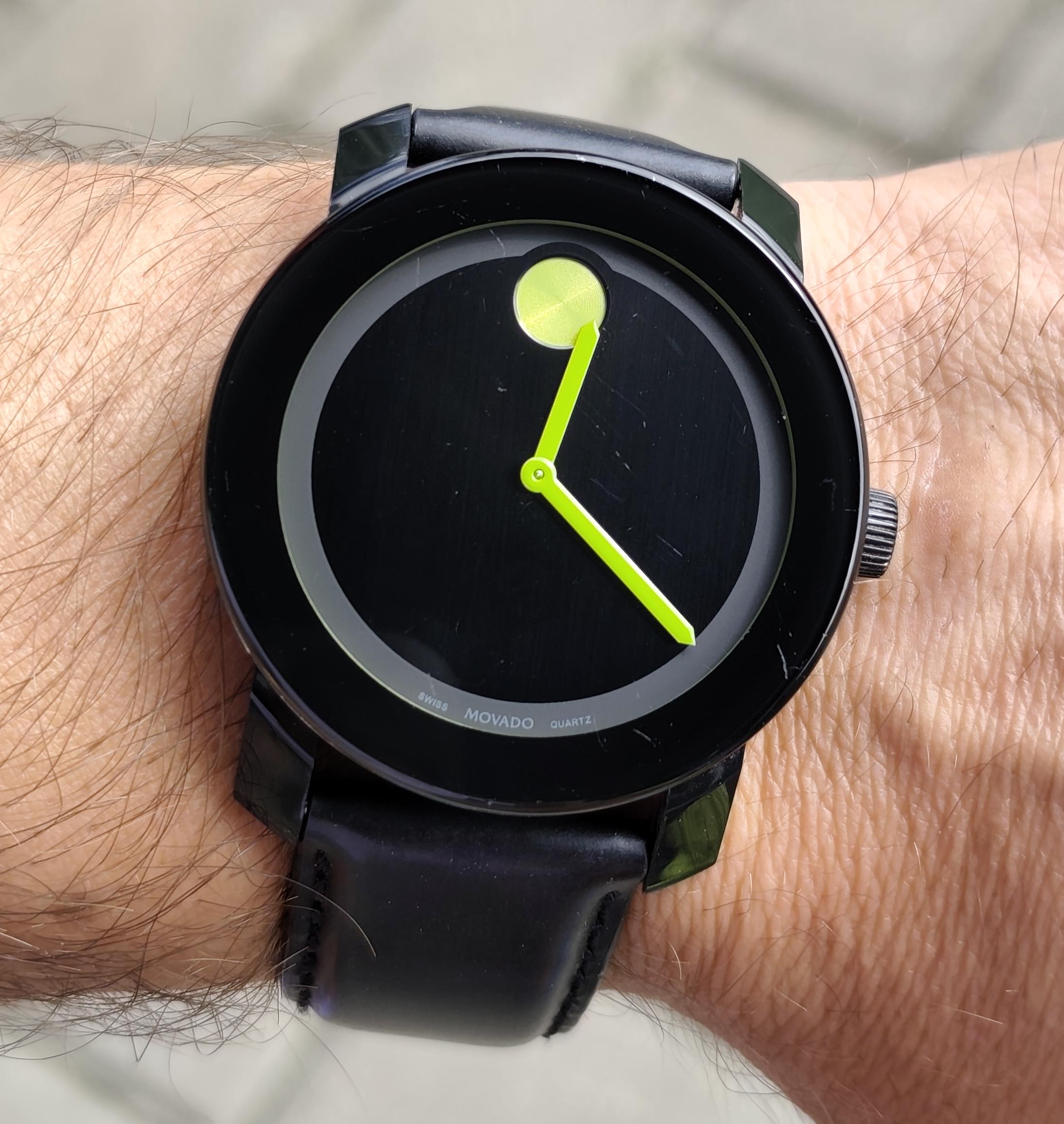 Genuine Swiss 2019 MOVADO Bold MB.01.1.29.6003 Men's Quartz Watch