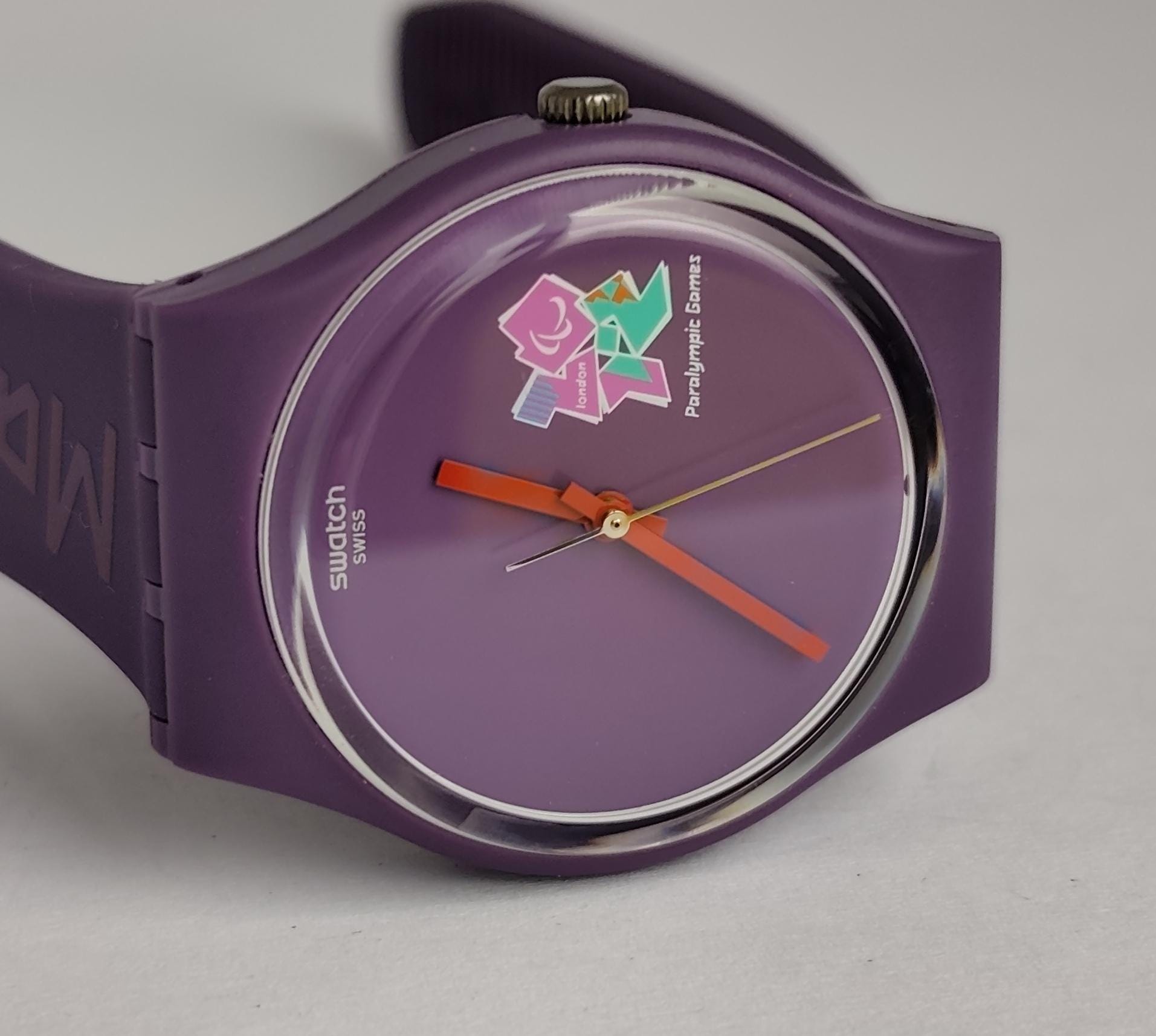 Genuine Swiss Swatch 2012 LONDON Paralympic GZ272 Quartz Watch - Etsy