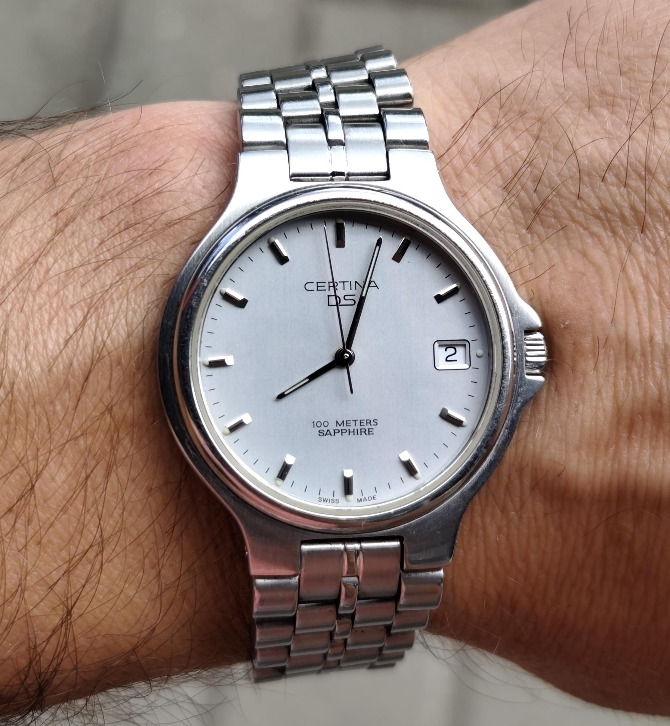 Vintage Swiss 1990 CERTINA DS EOL 115.7135.42 Men